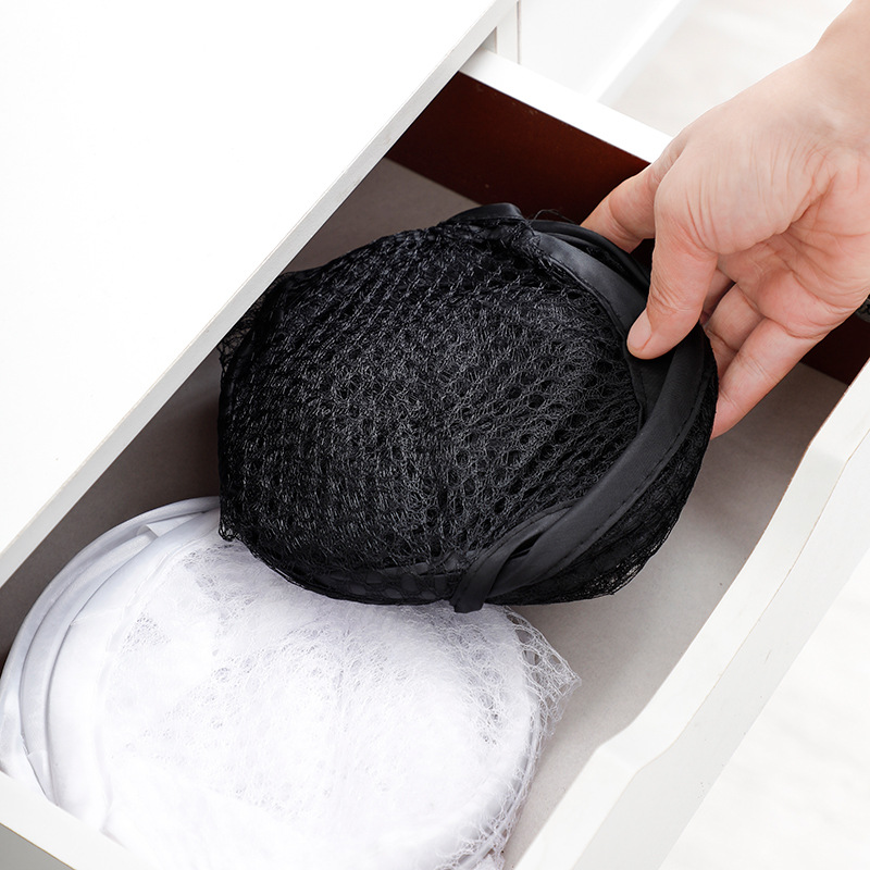 Home Storage Folding Laundry Basket Cloth Standing Type Pop Basket for Bathroom Use Foldable Bag
