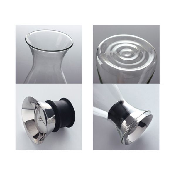 Легковес термального сопротивления безопасного кувшина воды потека свободного стеклянного высокий