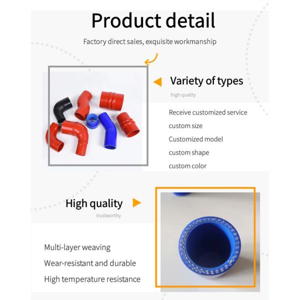 Silicone Straight Reducer Hosedirect Sales Wholesale Price Silicon Tube Hoseradiator Hosesilicone Pipessilicon Hose Pipe
