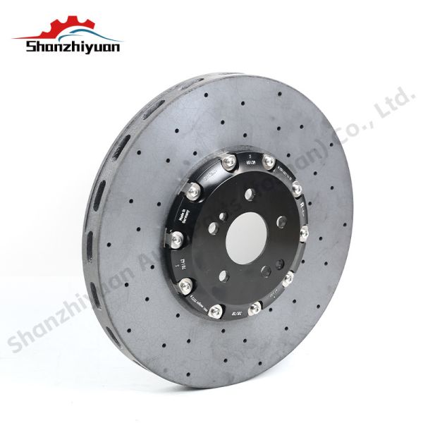 CCB Carbon‑Ceramic Rear Brake Rotor Kit 370×24mm Performance Upgrade For BMW M2