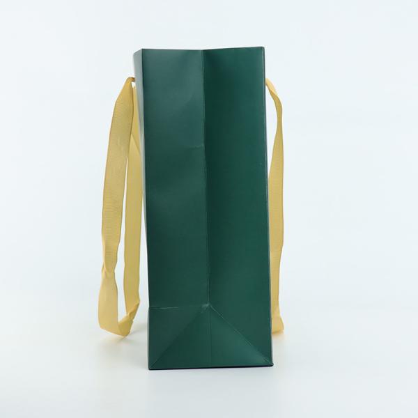210gsm Coated Printed Luxury Paper Bags Glossy Lamination For Shopping