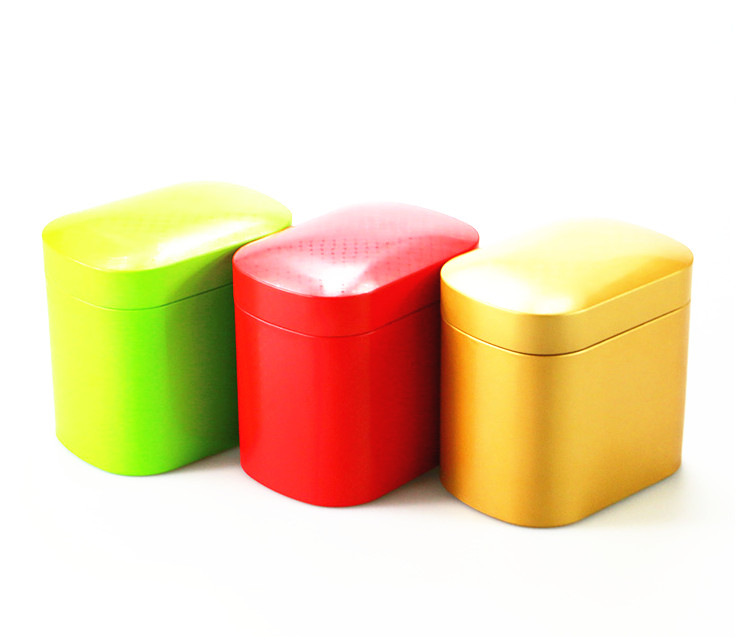 Small Oval Tin Box Customized Oval Tin Can Chocolate Tin Box Tea Canister Cookie Tins