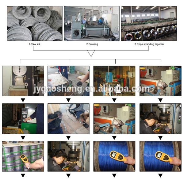 7x7 7x19 PVC Spring Dog Tie Out Cable And Stake Long Nylon Pet Leash