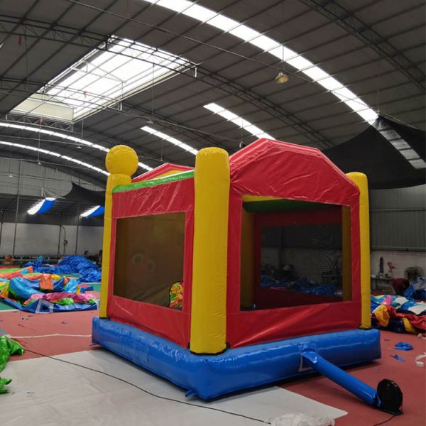 EN14960 Certified Customized Color Sesame Street Inflatable Playground Bouncer for Kids