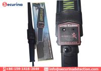 Área preta da detecção do comprimento da varinha 200mm do detector de metais da segurança da cor para a verificação da segurança
