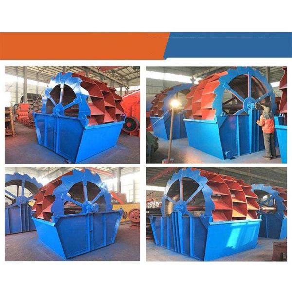 Construction Materials Bucket Sand Washer International Standard 30 TPH