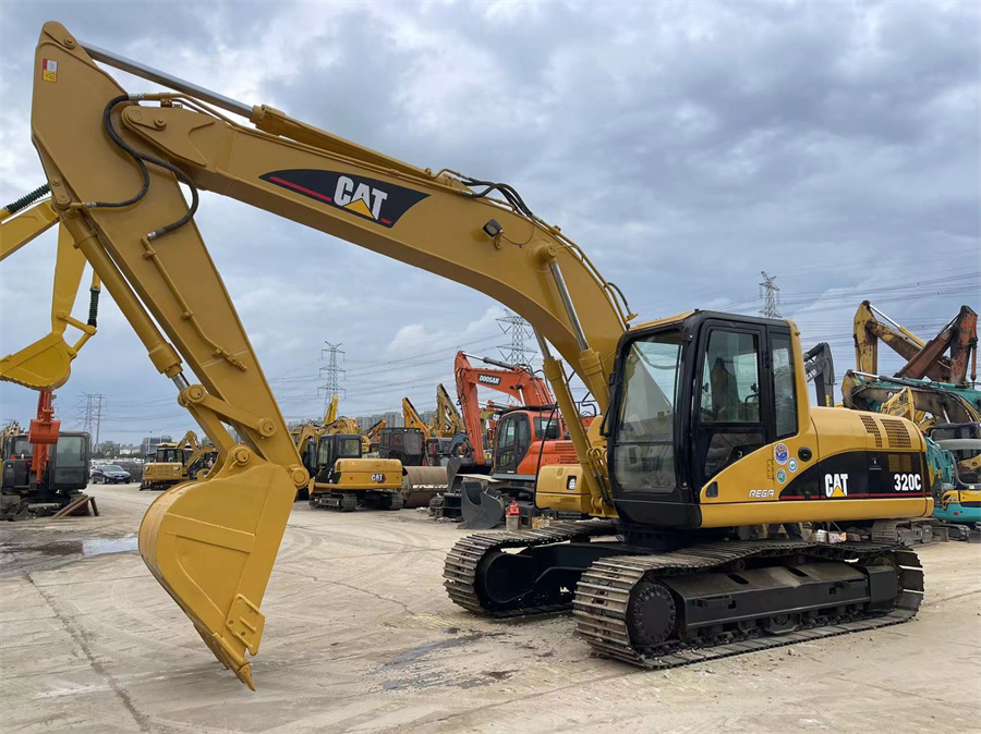 20 тонн CAT Caterpillar 320C Гидравлический экскаватор с ползучей ручкой