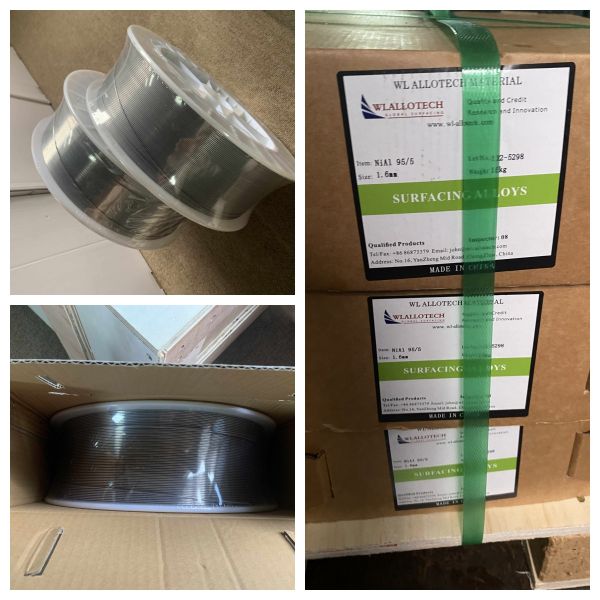 Провод металла AlMg 5 Metco AlMg алюминиевый сваривая автомобиль сосудов под давлением структурных сталей