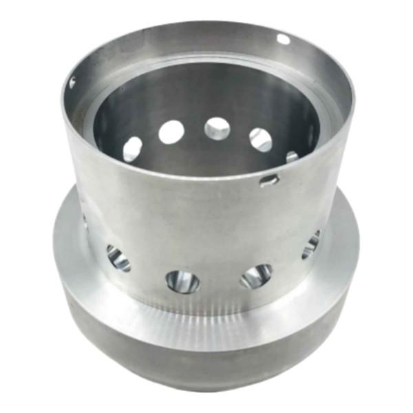 Partes de mecanizado de precisión CNC de acero con acabado oxidado negro