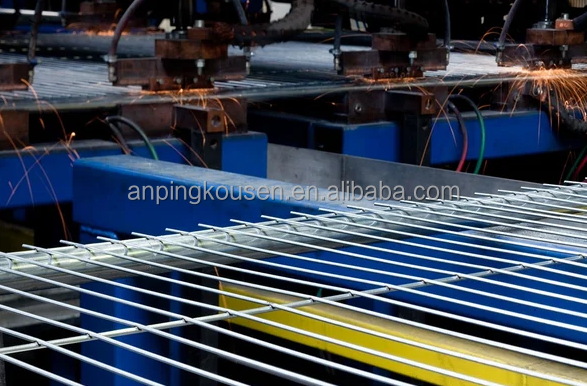 С низкоуглеродистой сталью 6 * 10 / 6 * 12 футов съемные временные панели ограждения для временного барьера