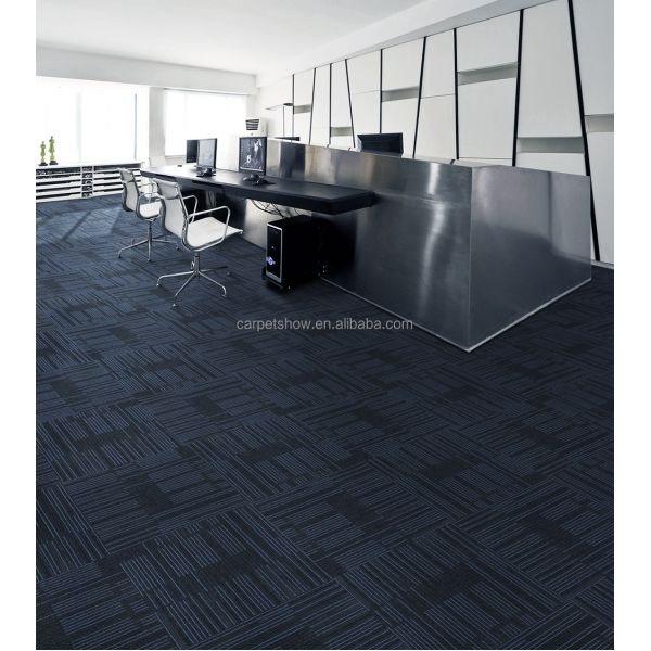 50*50cm Tufted Modern Office PP Carpet Tile with Beautiful Color
