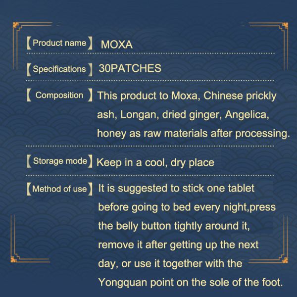 30Pcs/Box Herbal Slim Patches for Navel Area All-Natural Weight Loss Solution