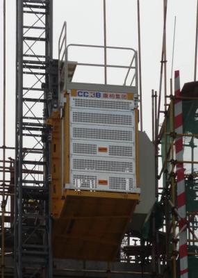 Capacidade de carga útil de grande resistência do elevador eficiente seguro do canteiro de obras 2000 quilogramas
