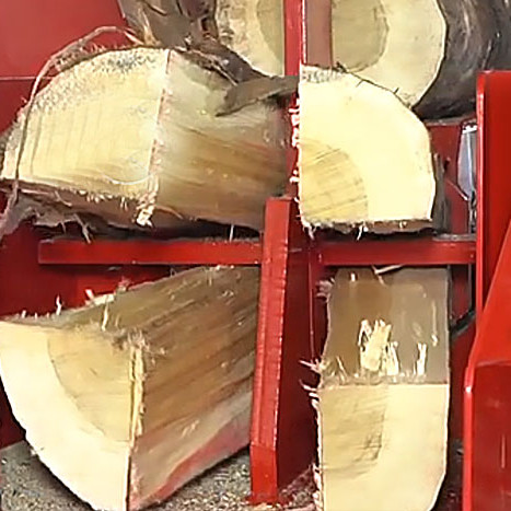 hydraulic firewood proccesing log spliter firewood processor log cutting and