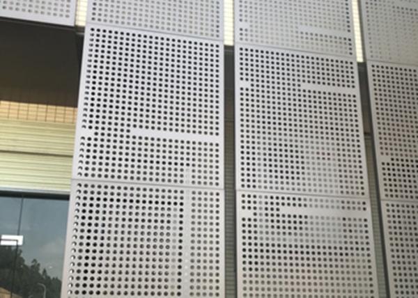 2.5mm Aluminum 1060 Decorative Perforated Sheet For Ceiling