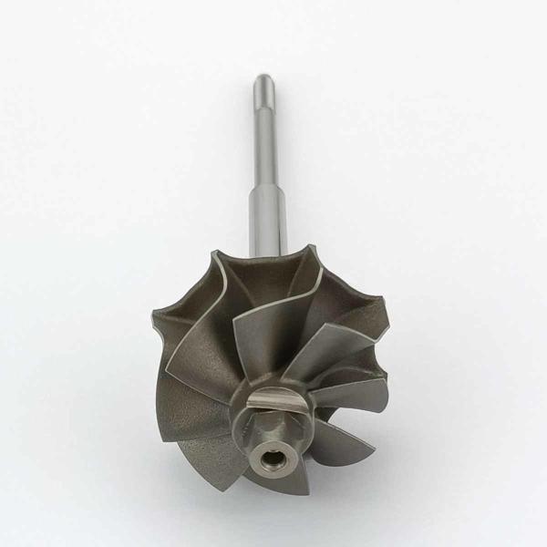 MS-TECH Turbo KP35 Dual Ring Reverse Turbine Wheel Shaft Ind 34.7mm Exd31mm Blades 8 Length84mm