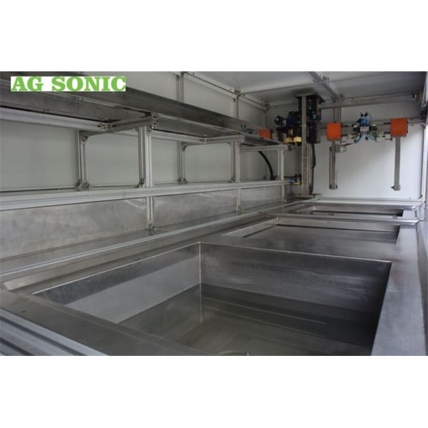 FCC 4 Tanks 1800W 28khz Automotive Ultrasonic Cleaner