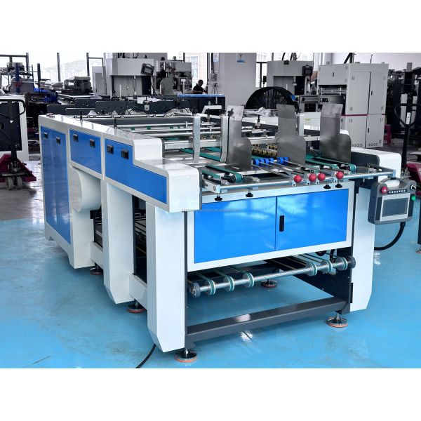 High-Precision Automatic Die Cutting and V Grooving Machine with Automatic Correcting Structure and 10-40m/min Speed