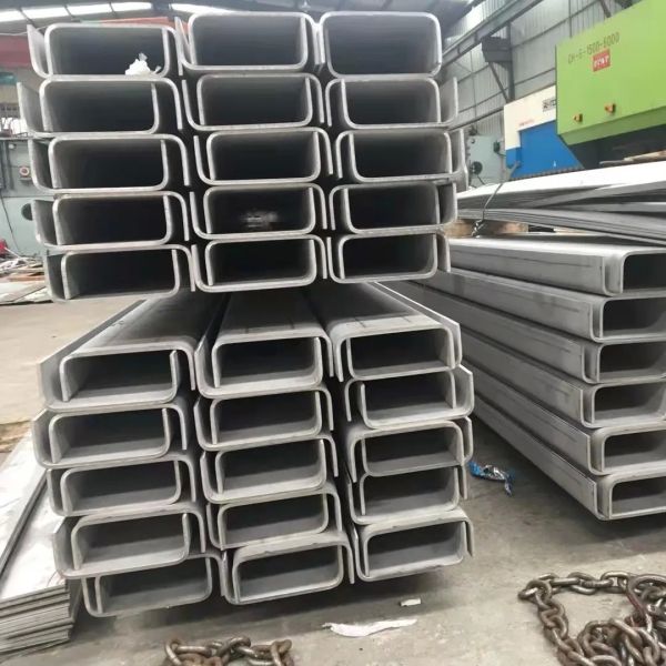 EN 10204-3.1 Certificated Hot Rolled Bright Surface Stainless Steel U-Channel and C-Channel