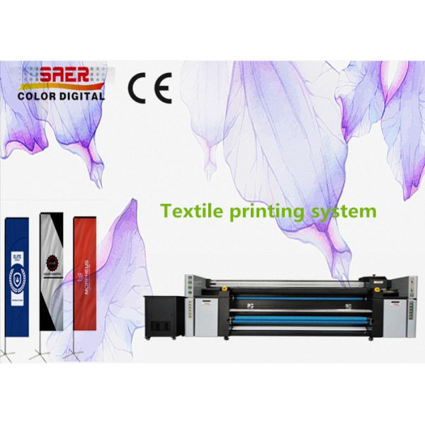 Feather / Tear Drop Flag Printing System With High Resolution