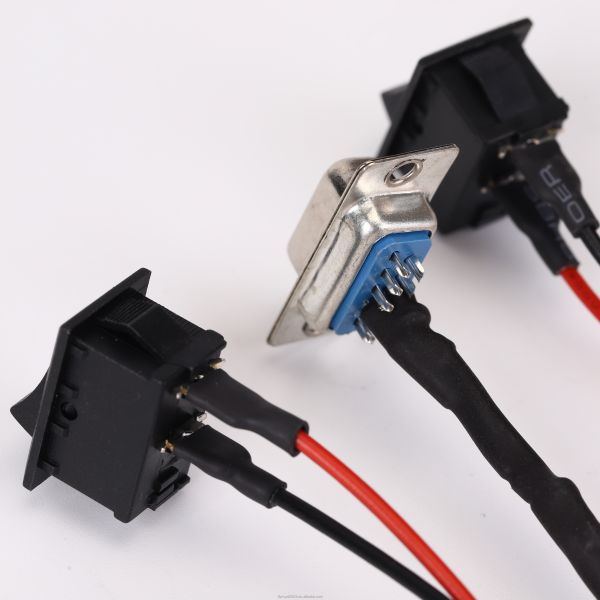 Electronic Wire Harnesses With Switch Custom OEM Cable Assembly