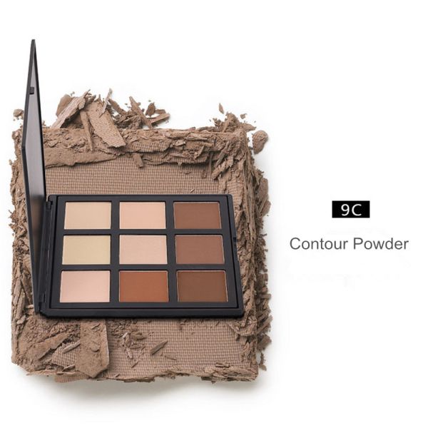 Портативный контуря набор макияжа стороны продуктов макияжа контуря для ежедневной пользы