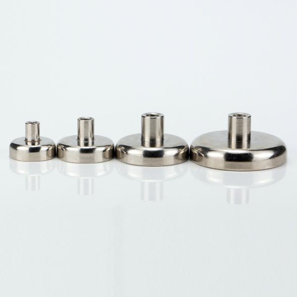 Internal Thread Pan Magnetic Suction Cup Corrosion Resistance Multipurpose