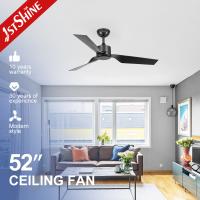 Accueil Noir ABS lames 6 vitesse faible bruit ventilateur de plafond avec télécommande