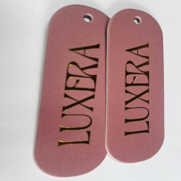 15 Hang Tag Snap Locks Included Contents for Custom Clothing Hang Tags Package