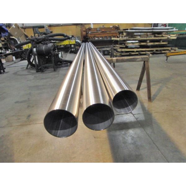 Cold Drawn Seamless Stainless Steel Tubing , Decoiling Astm A554 Tube