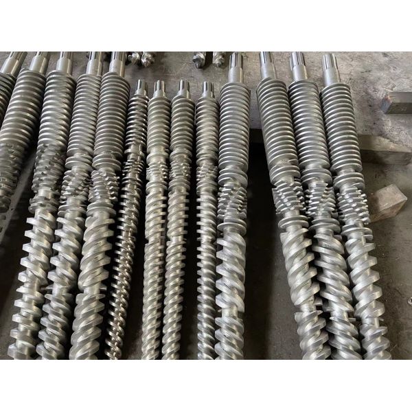 65/132 конических двойных бочонков винта для трубы профиля WPC Spc трубы PVC