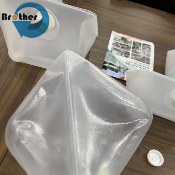 3L 5L 10L 20liter Hematology Reagent Packaging Plastic Tap Collapsible Cubitainer Bag in Box