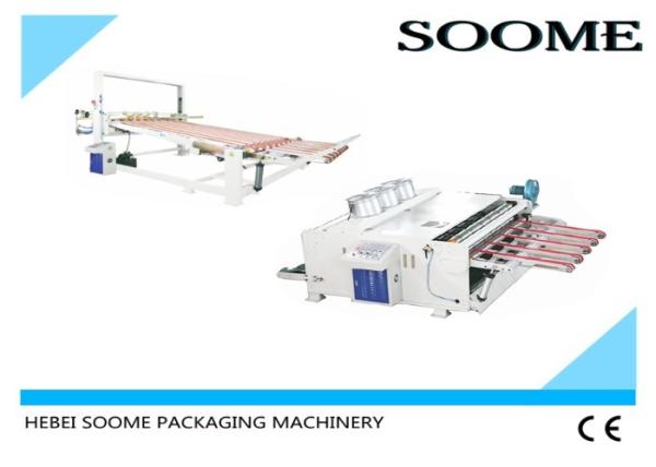 Carton Box Automatic Corrugation Machine Vibrating Equipped With Iron Trim Strip