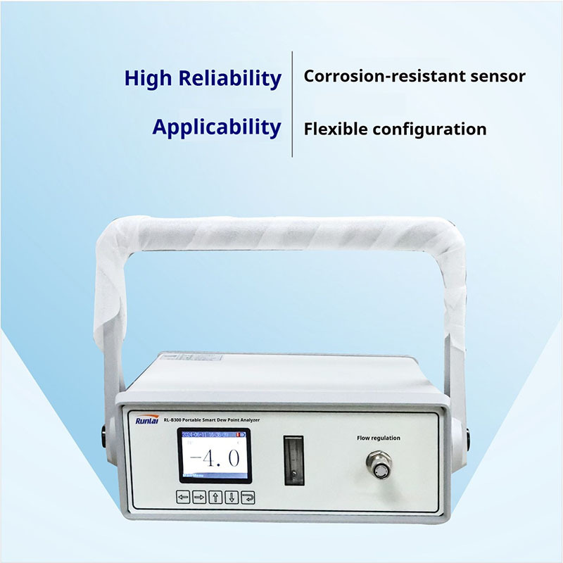 Metal Construction Portable Multi Gas Dew Point Analyzer Trace Water Analyzer Micro Water Detector