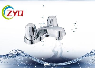 Two Transparent Handle Water Tap Faucet Ceramic Cartridge Long Life Span