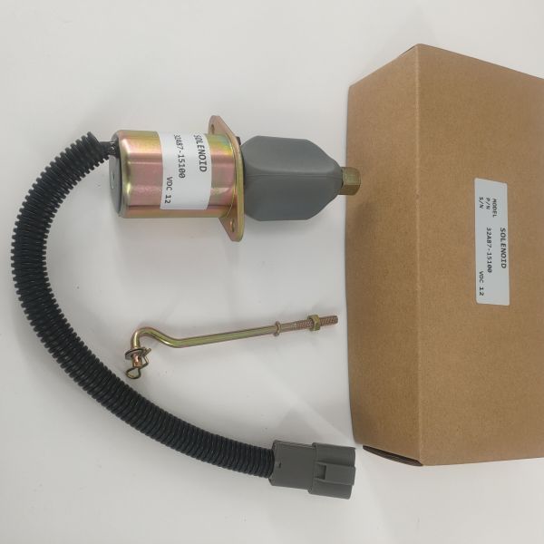 32A87-15100 stop solenoid fits mitsubishi s4q s4s s6s  Mitsubishi S4S-Z1DT61ES