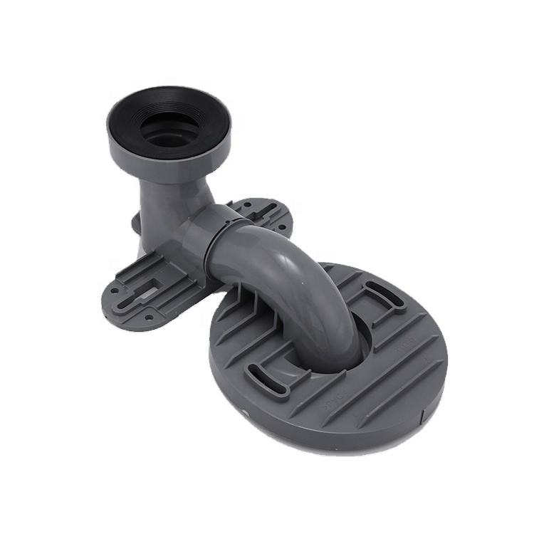 Bathroom Toilet Connection Drain Pipe Plastic Pipe Shifter Polyvinyl Chloride Offset Plate Connection Pipe