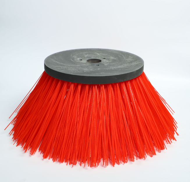 3-Hole 4-Hole Floor Scrubber Disc Brush 500mm Road Sweeper Side Brush