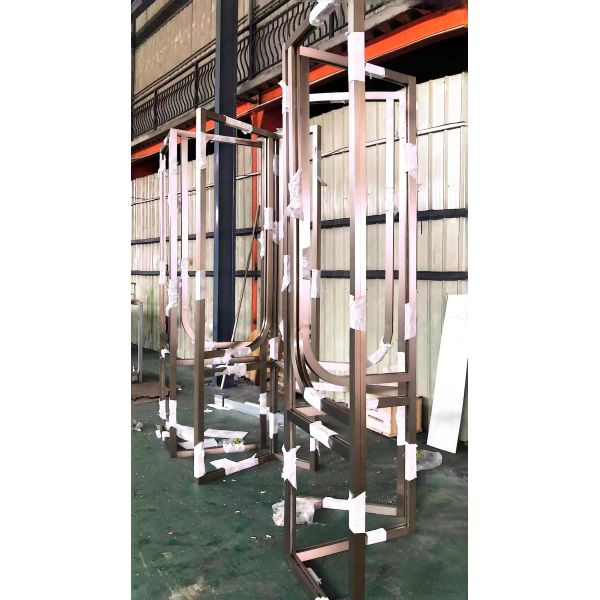 Стеклянная металлическая рама, стеклянная рама из нержавеющей стали