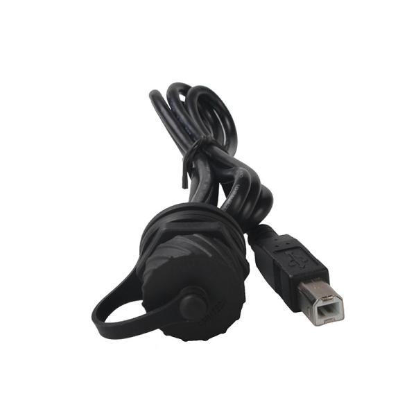 Homem de USB B ao cabo RJ45 impermeável fêmea para a impressora Signal Transmission