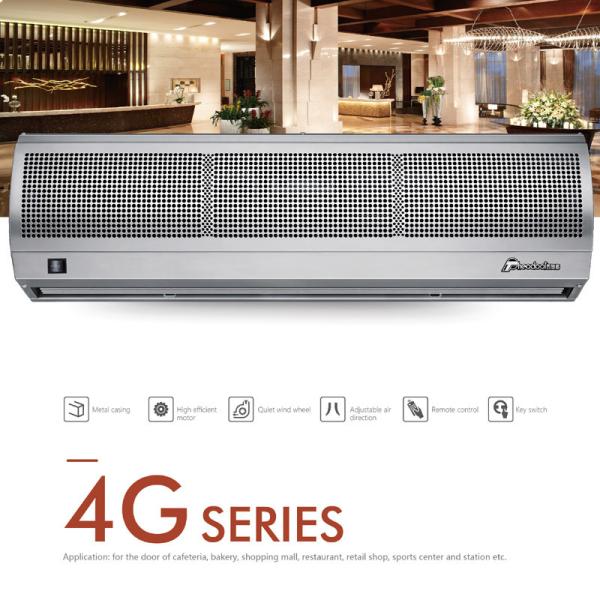 2024 Theodoor Série 4G Air Curtain Overdoor Fan Barreira de ar para porta Restaurante Refrigerador Armazenamento a frio