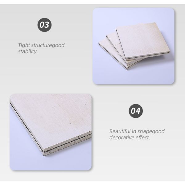 Interior Decoration Calcium Silicate Board Soundproof Acoustic Ceiling Panel