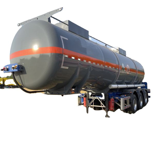 Chemical Transport Tank Trailer for Sodium Hypochlorite Max Payload 15001-20000 kg