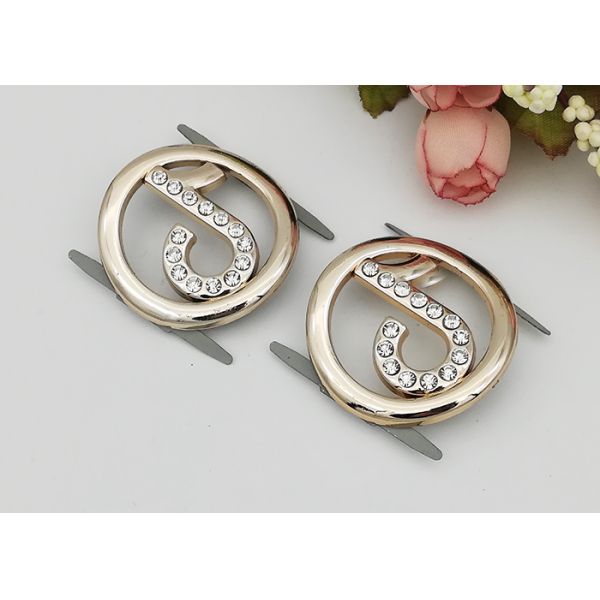 Resistant Ladies Shoe Decorations Plastic Shoe Buckles Sample For Free