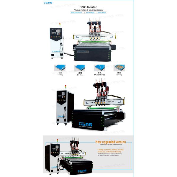 High Precision M25-Q4 CNC Wood Router 1325 for Woodworking Machinery Repair Shops