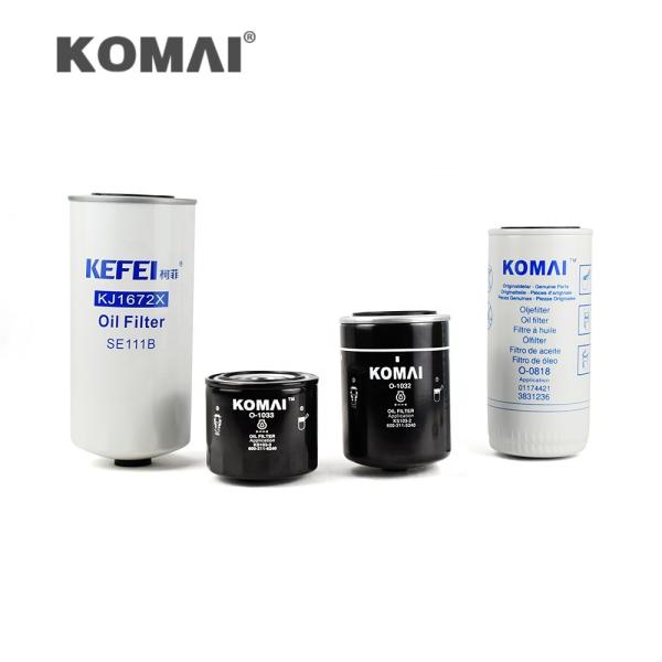 Máquina escavadora preta Parts do filtro em caixa de óleo lubrificante da cor 5106133 5502455