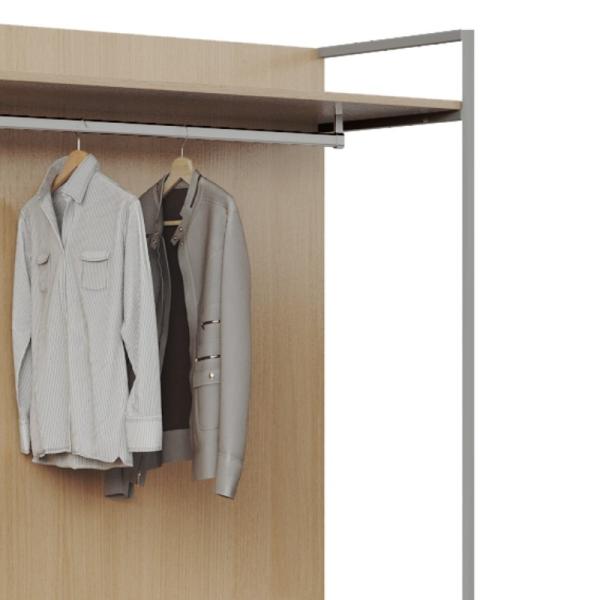 Soutenir la personnalisation des meubles d'appartement certifiés ISO9001 peut être accroché garde-robe ventilée