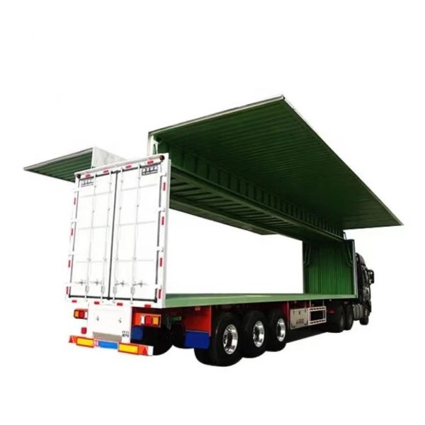 12 Meters Steel Box-Type 3-Axis Container Transport Semi-Trailer with Spinner