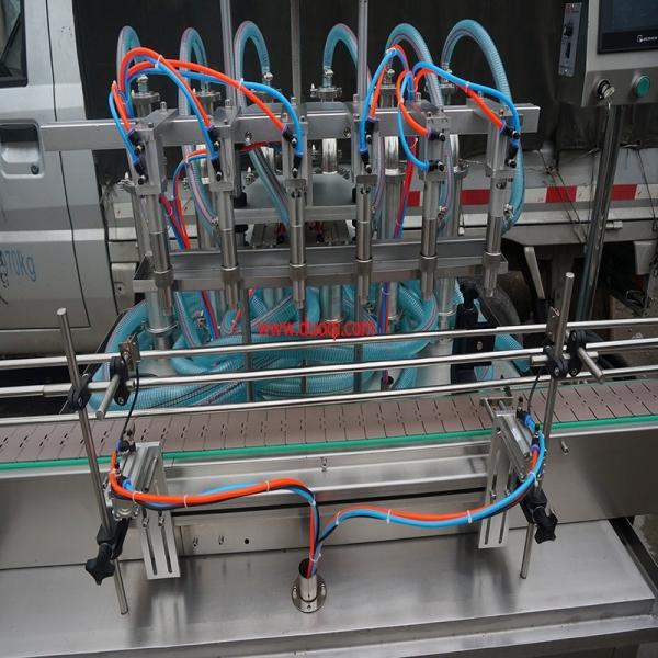 Máquina de enchimento de líquidos e pastas de alta velocidade para a indústria química