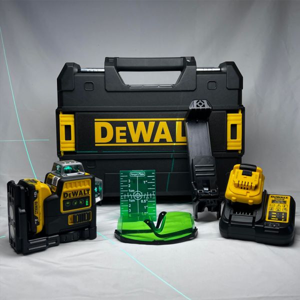 515nm-535nm DEWALT 4D Cross Laser Level 16 Lines Construction Draw Line